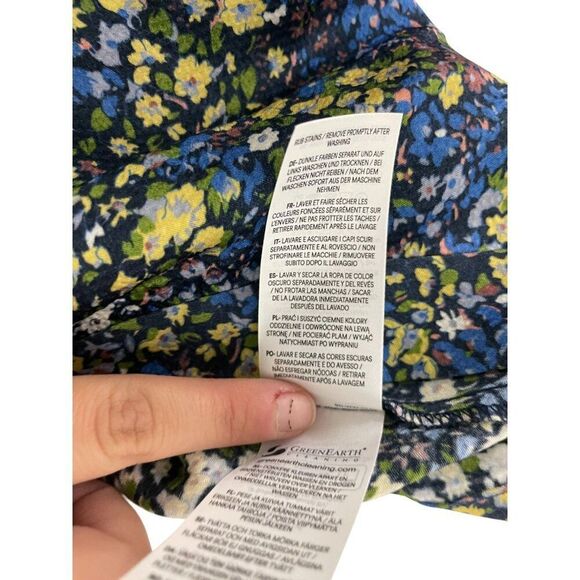 Boden Womens Ruffle Midi Skirt UK 10 US 6 Multicolor Floral Tiered R0284 NWT - Picture 9 of 14